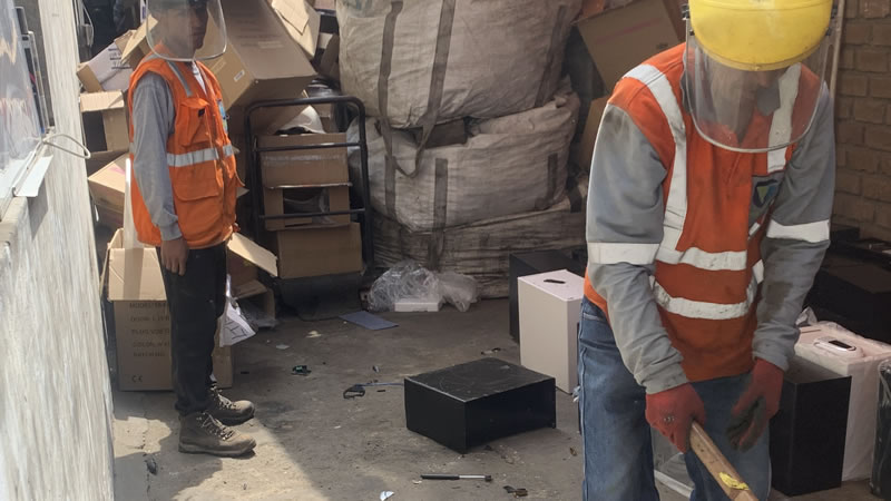 destruccion de equipos informaticos