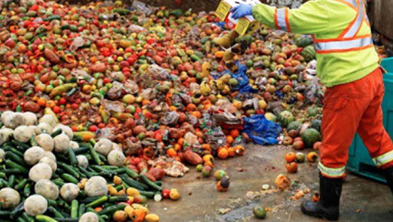 destrucción de alimentos vencidos