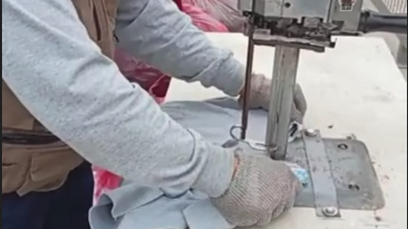 Destrucción prendas de vestir